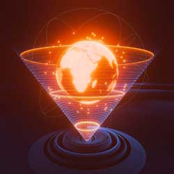 Earth Hologram - V2